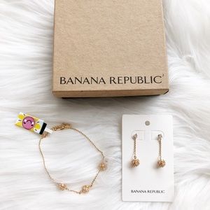 BR bracelet and earring set